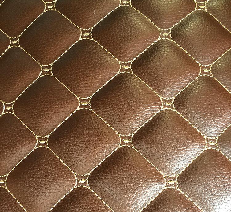 高品質(zhì)皮革絎繡汽車腳墊卷材 性價(jià)比之選